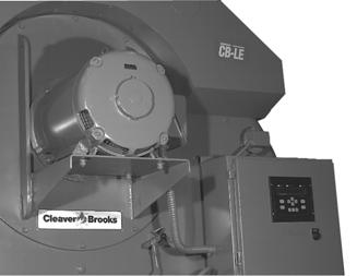 Chapter 5 Starting and Operating Instructions for the CB-LE, when viewed from the front of the boiler (see Figure 5-1). The air pump rotation is clockwise when viewed from its drive end.