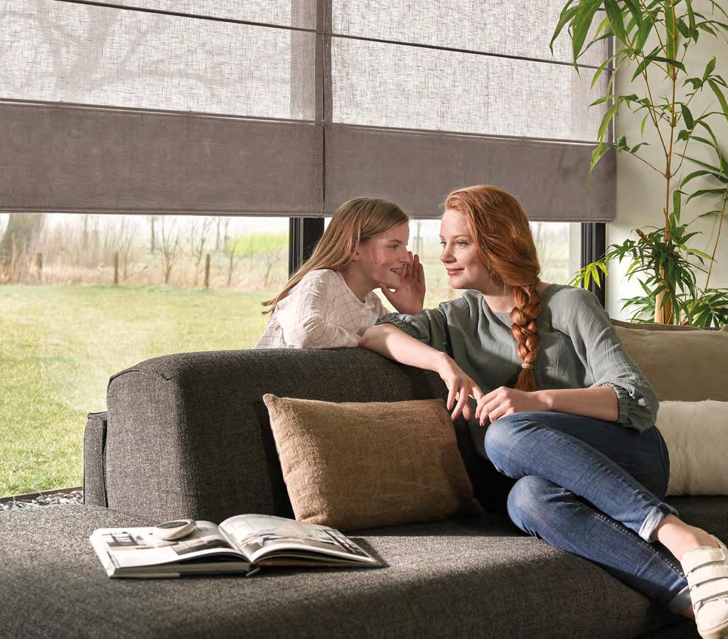 All Luxaflex Roman Blinds are compliant with the European EN standard for internal blinds. PowerView Motorisation The smart way to control your Luxaflex Blinds.