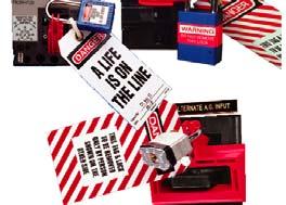 LOCKOUT AND TAGOUT Electrical lockout is the process of removing the source of electrical power and installing a lock, which prevents the power from being turned "on".