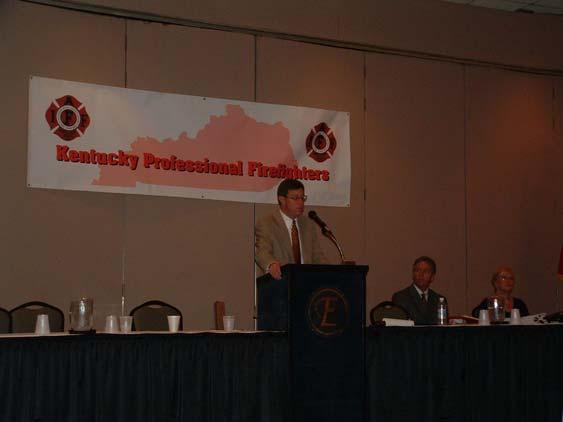 Active in Politics The IAFF educates politicians about issues important to fire fighters and
