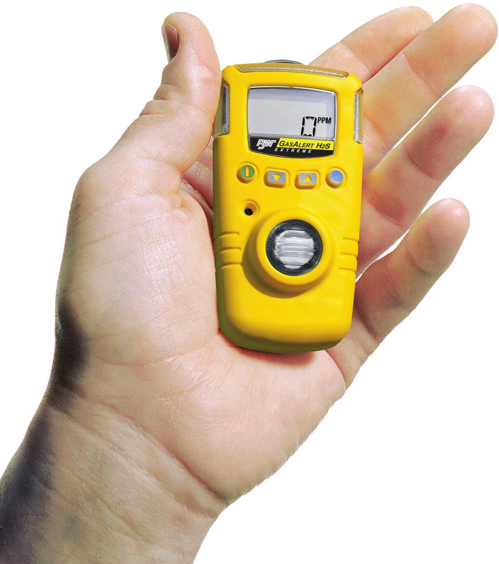 GasAlert Extreme Single Gas Detector The compact and affordable GasAlert Extreme detectors are available for a wide variety of atmosperic hazards.