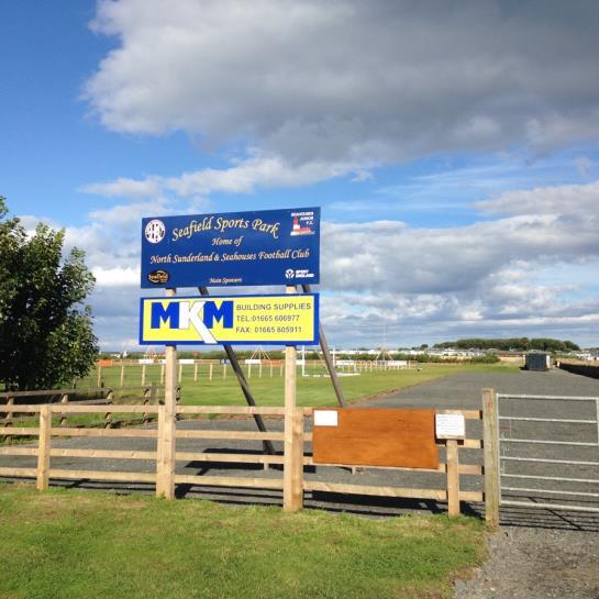 Photo 4: Entrance to the Seafield Sports Park 3. Seahouses Middle School Playing Fields: Playing fields associated with the middle school, but used also by the public and the nearby leisure centre.
