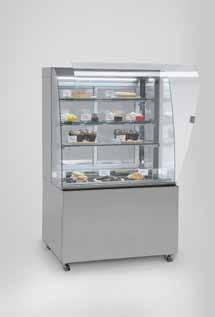 The refrigeration system has seen a complete redesign to optimise efficiency and save energy.