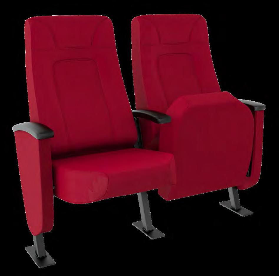 Riviera MOS The Riviera is the theatre seat of choice where comfort and durability are