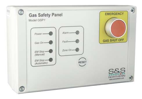 MERLIN RANGE CONTENTS Merlin GSP1 A single zone gas detection system, the Merlin GSP1 can be configured for a high variety of remote detectors including LPG, natural gas or carbon monoxide.