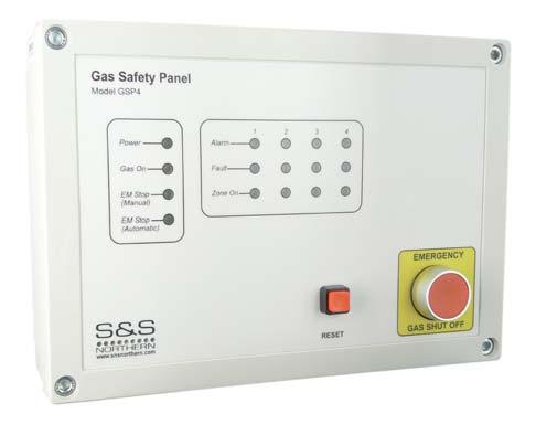 Merlin GSP2 An expansion of the excellent Merlin GSP1 the GSP2 operates on the two zone gas detection having the ability to connect two remote detectors for either multi-area or multi-gas detection.