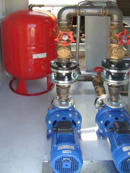 WATER PUMP can be included as an accessory according to client specifications.
