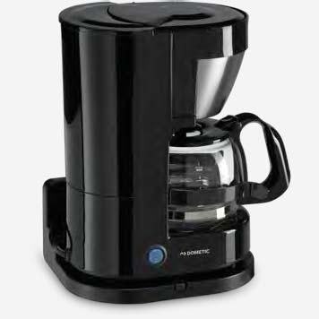 FOOD & BEVERAGE COOKING / COFFEE MAKER / KETTLE / AIR RECIRCULATION COOKER HOOD / SINKS / HOB/SINK COMBINATIONS DOMETIC PERFECTCOFFEE MC 052 / MC 054 This coffee maker, specifically designed for