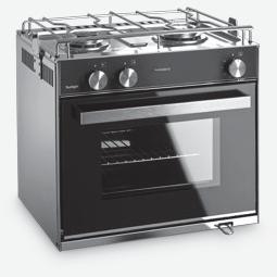 9103303824 CLIMATE FOOD & BEVERAGE HYGIENE & SANITATION POWER & CONTROL GAS GAS GAS DOMETIC MOONLIGHT THREE Gas oven with grill and 3-burner hob DOMETIC SUNLIGHT Gas oven with 2-burner hob DOMETIC