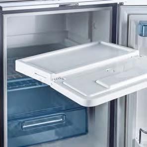The cooling unit of the CRP 40 can be fitted separately to save space.