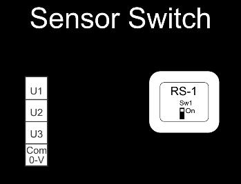 Detail on this switch setting is provided in the manual supplied with the Smart Temp sensors. RS-1 Sensor Mode Sensor switch is ON RS-2 Sensor Mode Sensor switch is Off.