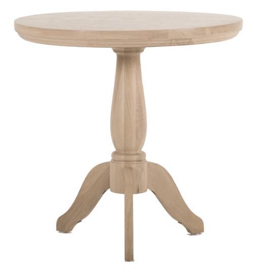 Henley Round Side Table Natural Oak