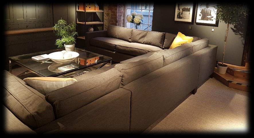sofa, long arm L 1 x corner