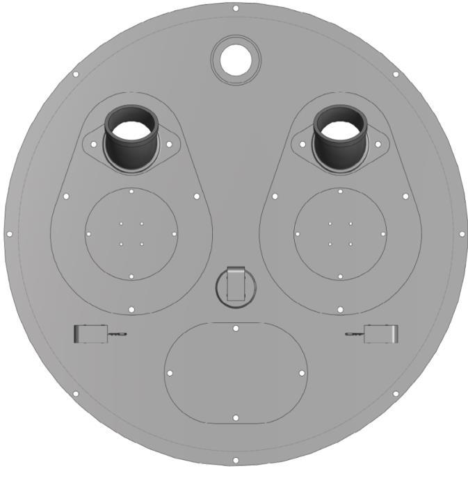 STEEL ROUND COVER AND FRAME (Simplex or Duplex) For Concrete Pits-Frame Style PF-4 Inches Pit ID Cover Size (C) Frame Size (F) C I Diameter Bolts E 18 22 2 X 2 ¼ 24 28 2 X 2 ¼ 30 34 2 X 2 ¼ 36 40 2 X
