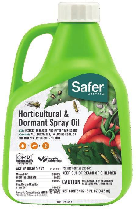 Horticultural Oil With Safer Brand Horticultural Oil & Dormant Spray Oil Concentrate, you can create a solution