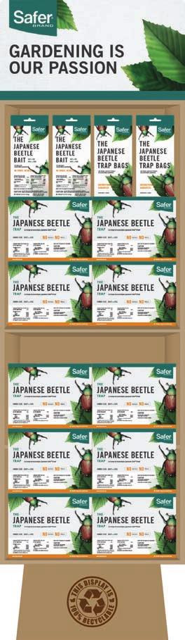 5110-6 Insect Killing Soap 6 Japanese Beetle Display JBT-DS SKU: