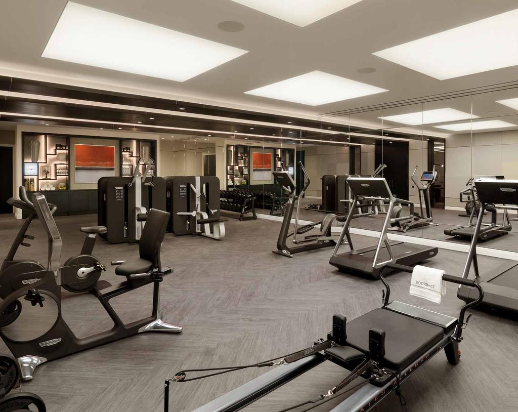 Kingwood includes a spacious gym operated by leading health, fitness and wellness