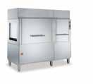 compact rack type dishwasher Range RTCS90 RTCS140 RTCS180 RTCS250 Productivity Baskets/h Dishes/h 90 1620 140, 90 2520, 1620 180, 0 3240, 2160 250, 180 4500, 3240 Dimensions Width Depth Height Height
