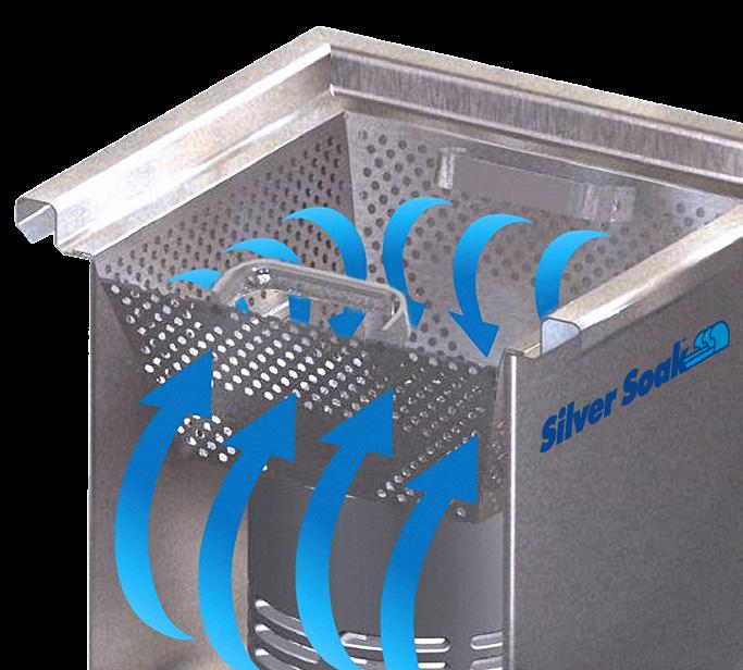 Silver Soak significant savings on water, energy, chemicals and labor, while getting