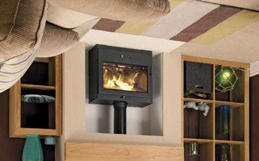 FREESTANDING STOVES BOHEMIA 60 CUBE DOUBLE-SIDED STOVE 6-8kW Make a real statement in any home and radiate heat more effectively through your living space with this stunning double-sided multifuel