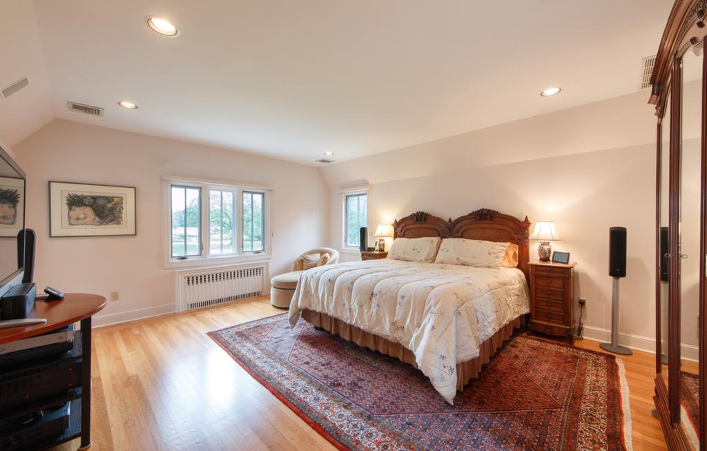 The second floor has a Master Suite that will win the hearts of all.