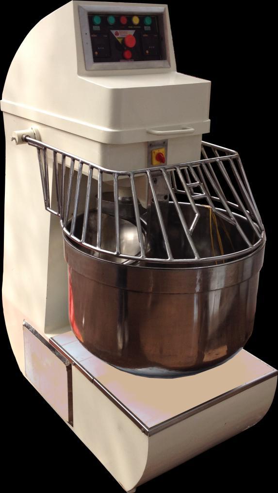 The Mixer is highly efficient with durable spirals built to enhance the