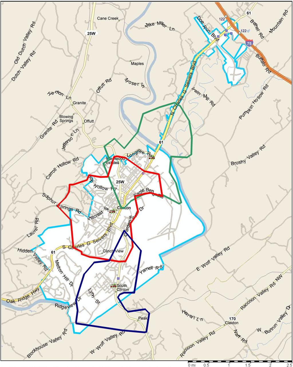 Figure 4 City Limits and 1.