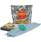 The Economy Spill Kit is stored in a bright-yellow bag so it s highly visible at all times and can
