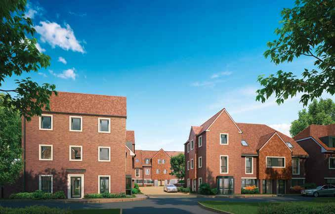 keeping with the local vernacular. The design of the new homes is intended to reflect the character of Bassetts House and improve its setting.