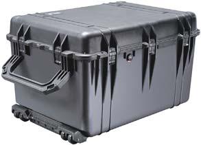 1660 The Pelican Mobile Storage Chest has a wide and stable track with a