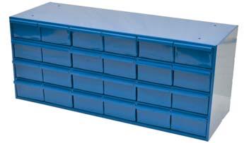 48-1/8" (3) 24 Bin Drawer Storage Cabinets