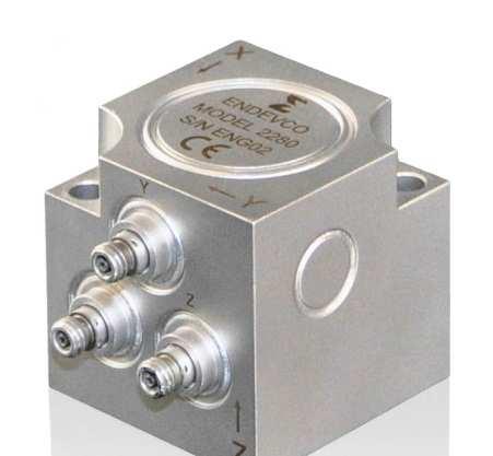 Model 2280 Triaxial +900 F (482 C) PE accelerometer Key performance features +900 F (+482 C)