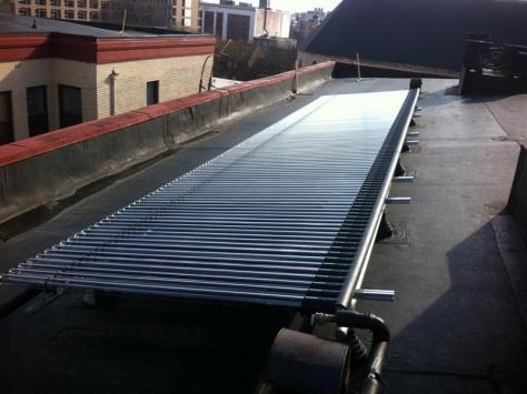 1500 gal tanks Solar project developer contracted Solar Energy Services to assist in the design and complete the