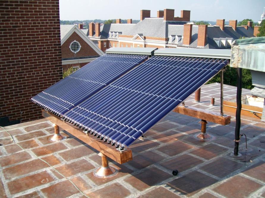 Maryland Government House Governor s Mansion Solar Water Heating (Commissioned August 2009) Annapolis, MD Customer: Johnson Controls Incorporated SES was engaged to provide a six person SWH system