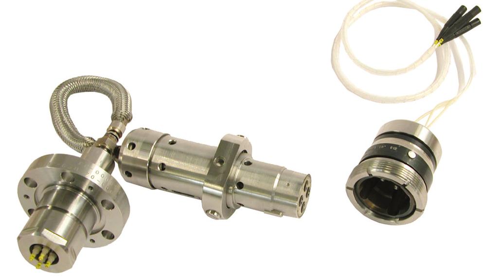 EFS Series Connectors Electrical feedthrough system for 1140 bar (16,530 psi) rated X-mas trees