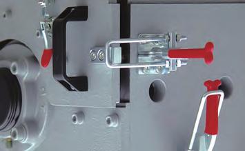 Staggered rotor blades creates an individual blade cut thus increasing the cutting torque.