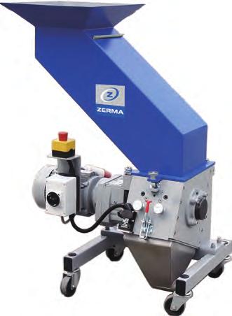 GENERAL DESCRIPTION The slow speed granulators in the GSL 00 range feature a staggered 00 mm diameter rotor with widths ranging from to 500 mm. The rotor is directly driven by a geared motor.
