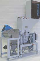 P51KG/P71KG Large low-speed granulator can be cleaned in a short period of time.