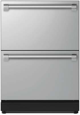 T24UR820DS UNDER-COUNTER DOUBLE DRAWER REFRIGERATOR PROFESSIONAL SERIES HANDLE Also Available: T24UR810DS - with Masterpiece Series Handle T24UR800DP - Custom Panel-Ready FEATURES & BENEFITS -