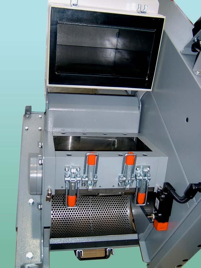 RSP 15 Granulation Chamber To access the