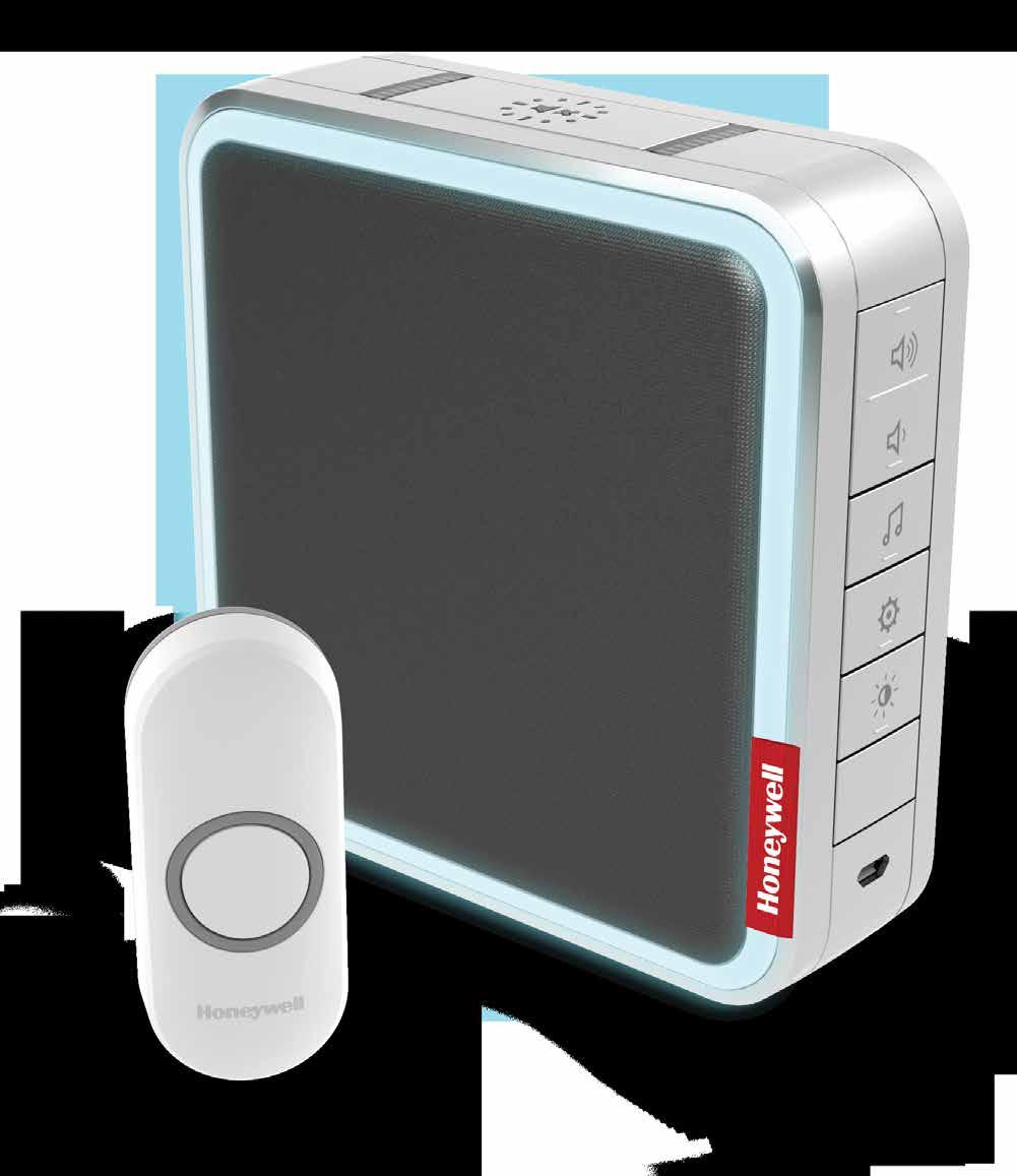 Series 9 represents the very best of Honeywell s doorbells that have been designed to work in perfect harmony with family homes and busy lifestyles.