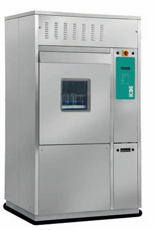 WM - WM 8 Series Freestanding Glassware Washers 3X WM Washing and forced hot air drying system on three indipendent levels.