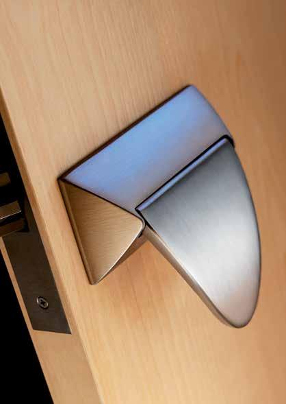 E F Antimicrobial Doors, Frames and Hardware Facility hygiene programs emphasize the cleanliness of hightouch building components such as doors, frames, levers, exit devices, push plates and pull