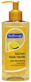 9 56 x 5=280 01922 Softsoap Brand Instant Hand Gel Sanitizer Kills 99% of most common