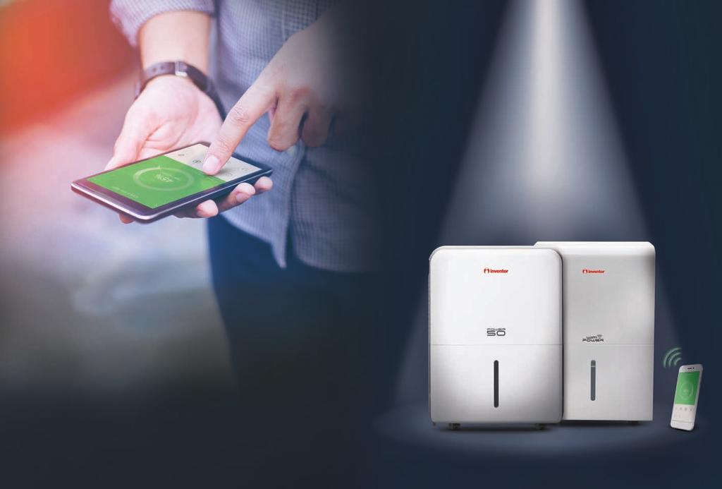 2 YEARS WARRANTY Classic Wi-Fi Achieve ideal levels of humidity in your area, from wherever you are and enjoy ideal conditions with great energy savings.