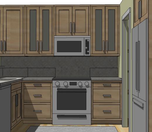 Step 6 Instructions: One of the things both Moms have asked for is lots of drawers on the lower cabinets. What do you think of drawers on either side of the range?