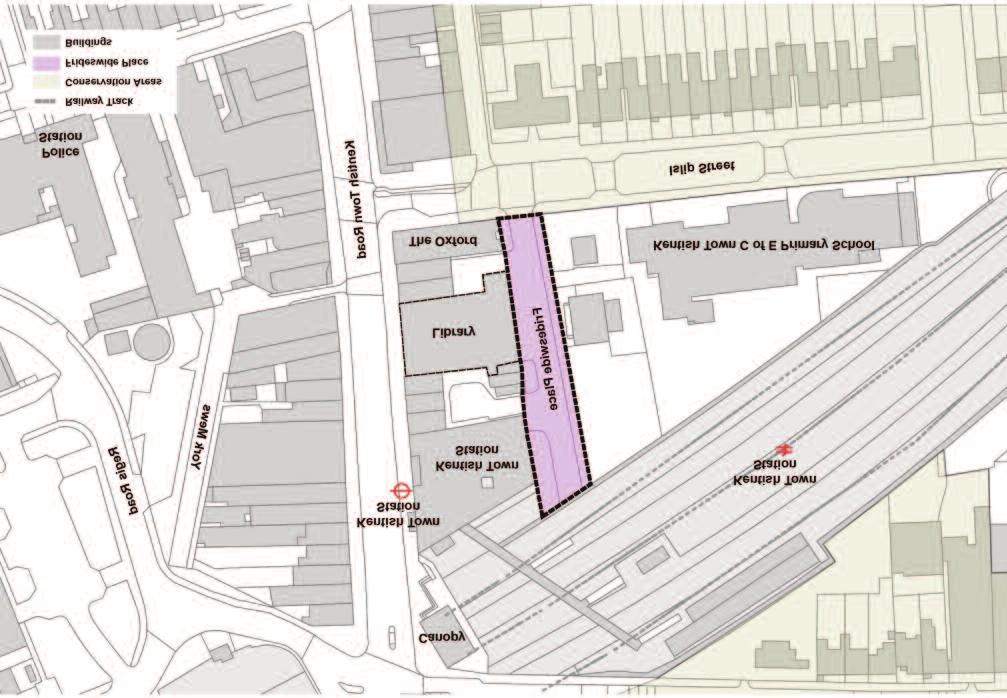 Map 13: Frideswide Place Frideswide Place garages site suitable for housing Map 14: Wolsey Mews SSP4: WOLSEY MEWS Map 14 KTNF will support proposals for sustainable development in Wolsey Mews that
