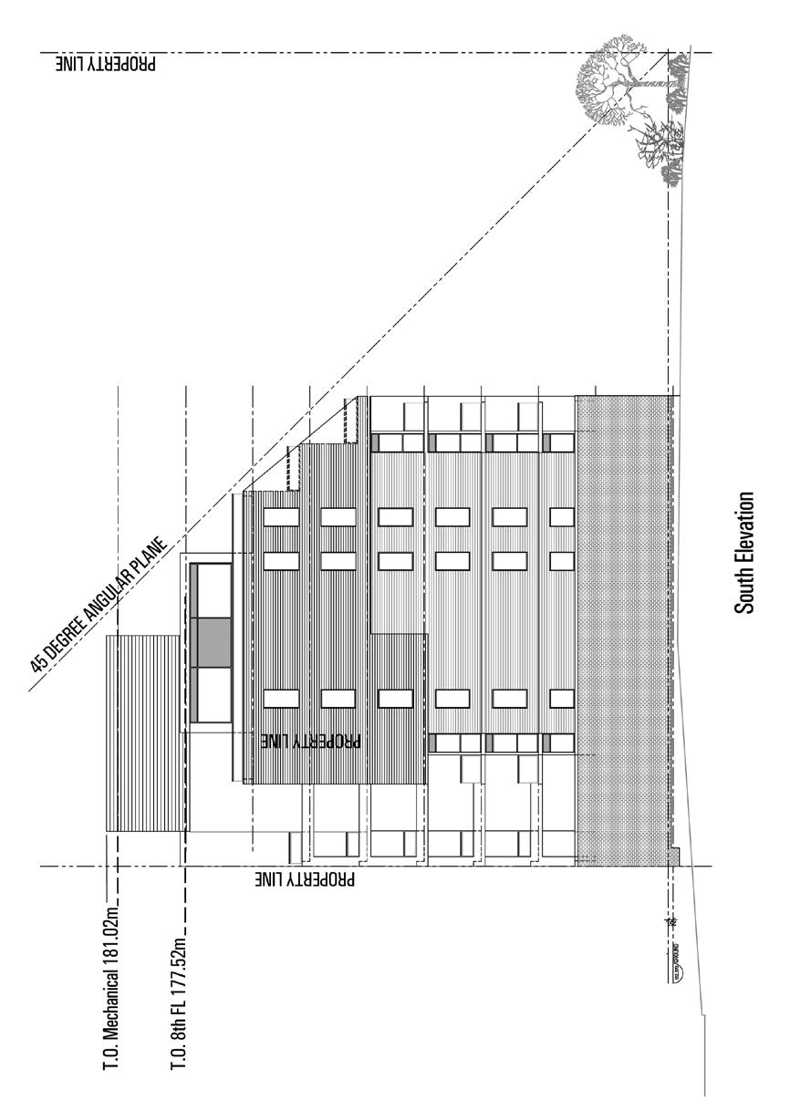 Attachment 7(b): South Elevation Request for
