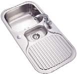 CONTRACT SINK SINGLE BOWL PRO SINK ONE & 1 2 BOWL