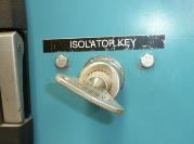isolated and the key can then